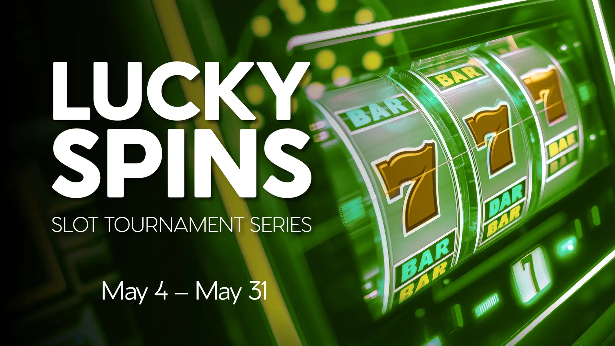 Lucky spins banner