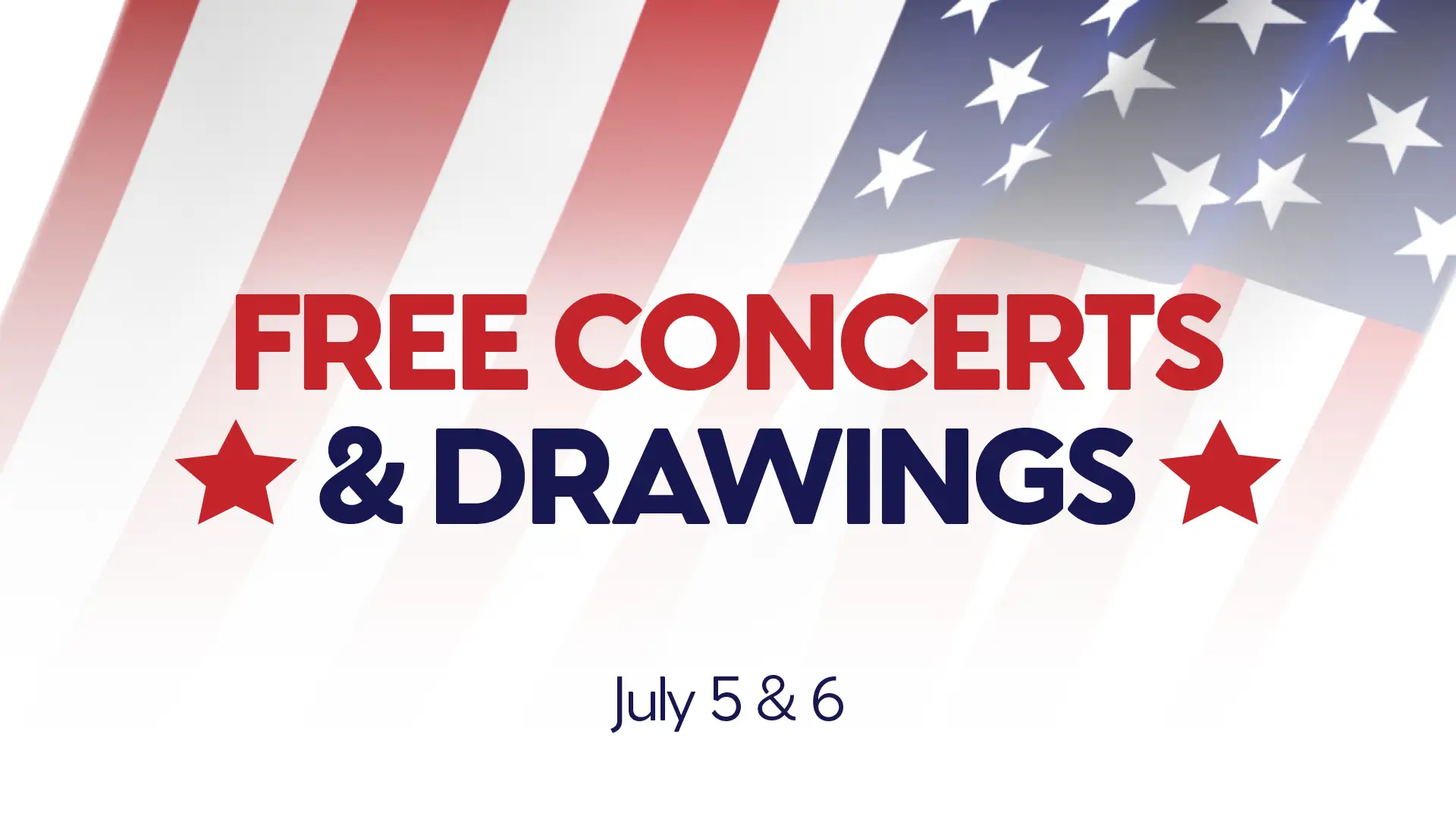 Free concerts drawings